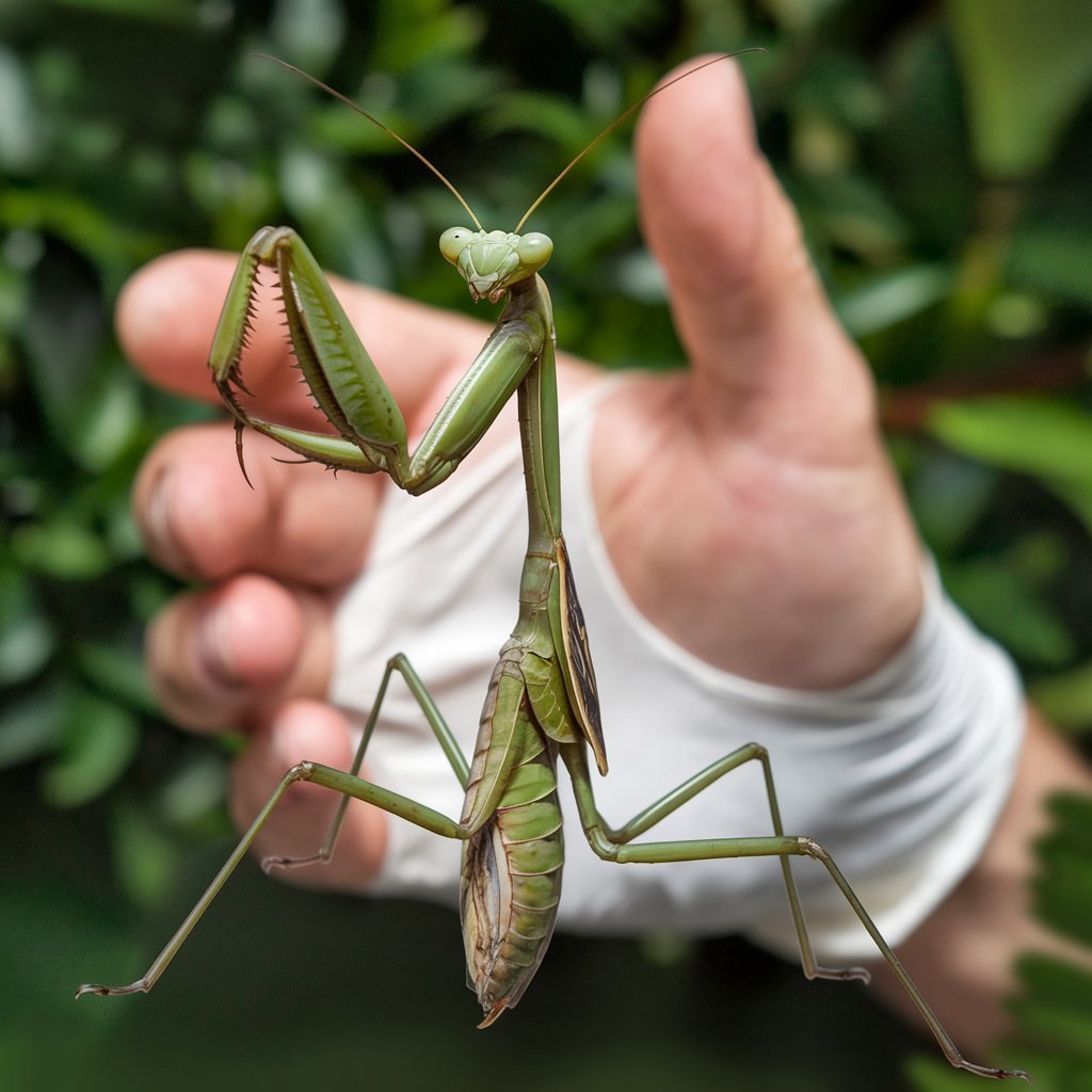 Do Praying Mantis Attack Humans?