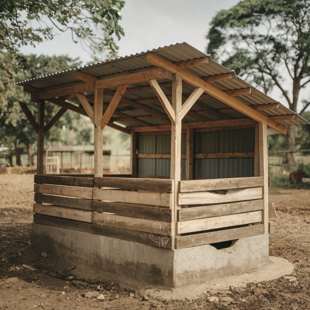 Low-Cost Goat Shelter Plans