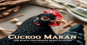 Cuckoo Maran Chicken Breed: The Black Feathered Beauty Guide