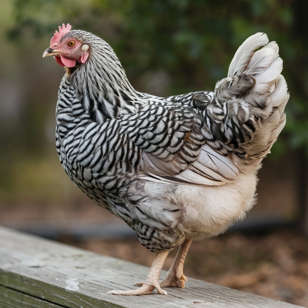 Plymouth Barred Rock Chicken Breed