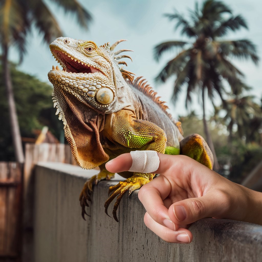 Do Iguanas Attack Humans?