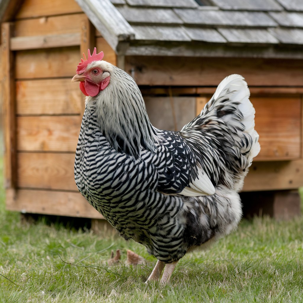 Plymouth Barred Rock Chicken Breed