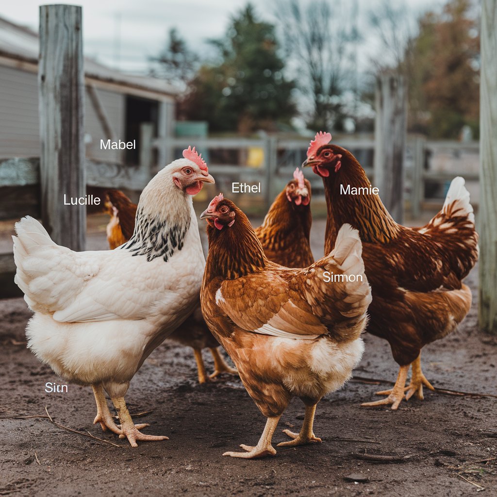  Old Lady Fashioned Chicken Names