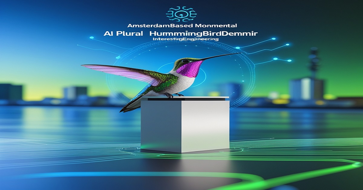 Amsterdambased Monumental AIpowered Plural Hummingbirdemir Interestingengineering